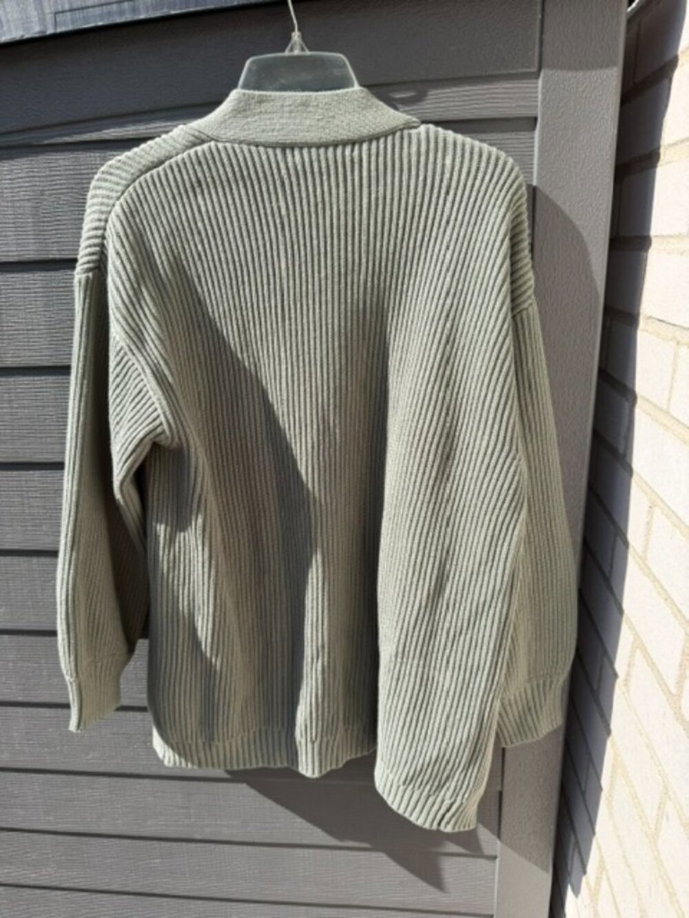 Quince women's oversized Open Cardigan - Picture 4 of 5